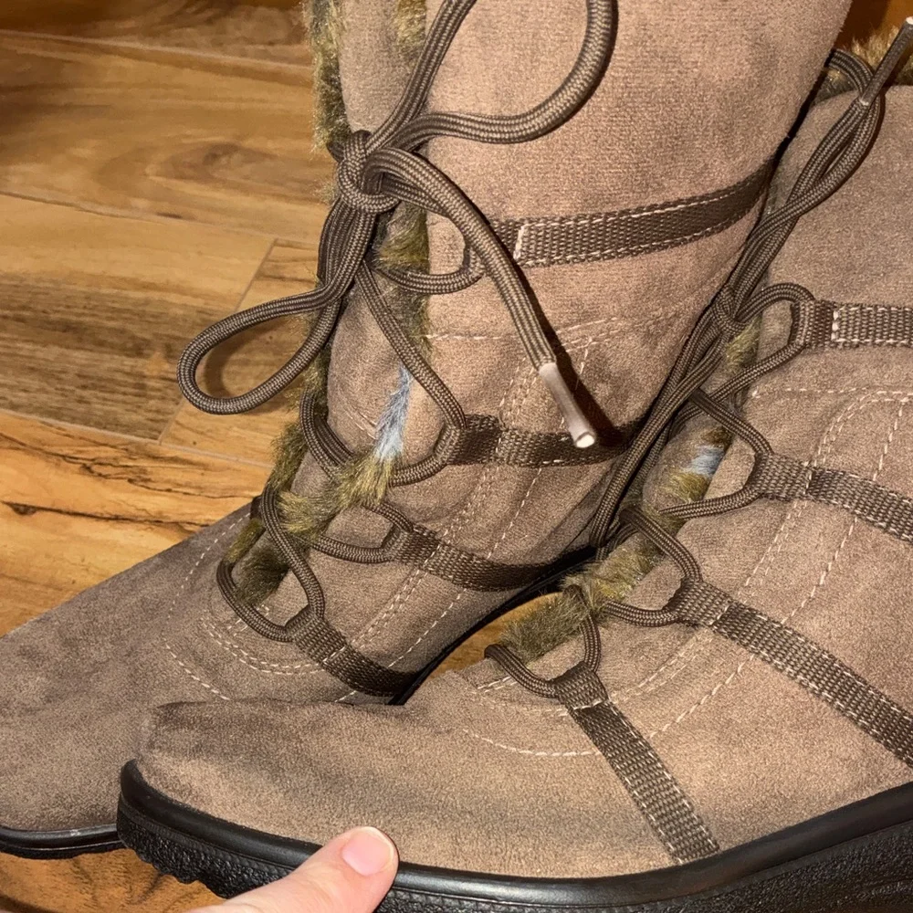 Ara Magaly Gore-Tex Waterproof Faux Fur Winter Boot - womens size 6.5